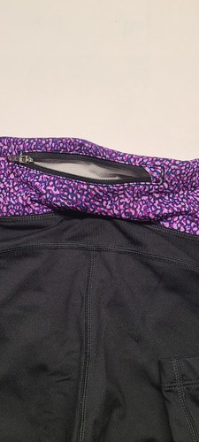 Nike 2.0 Dri-Fit Women's Medium Purple And Black Capris (723925) - Picture 12 of 12