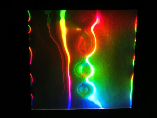 HUGE 6x6 INCH Diffraction Grating Sheet 25,400 Lines Per Inch,Laser Split LOOK!! - Foto 3 di 6