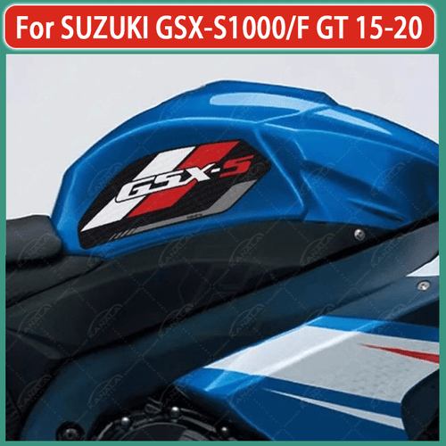 3D Side Tank Pad Protector Decal Stickers Case For SUZUKI GSX-S1000/F GT 2015-20 - Picture 5 of 7