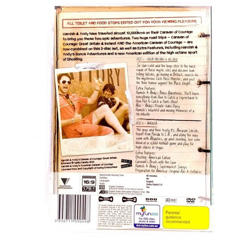 Hamish and Andy Double - Gap Year & Caravan Of Courage - 4 x DVD set - Picture 3 of 8