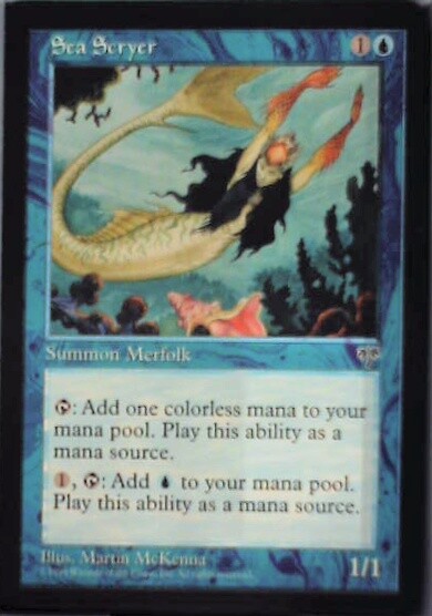 Sea Scryer - Mirage: #90, Magic: The Gathering Nm R125