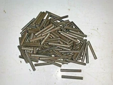 BLACK STEEL SPRING PIN, 3/16" DIAMETER, 1-1/2" LENGTH, HEAVY DUTY, LOT OF 130**