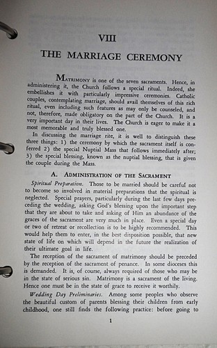 *REDUCED* Toward Happiness and Holiness in Marriage, a Marriage Prep Course 1955 - Picture 7 of 11