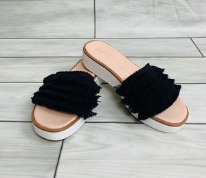 boho fringe sandals