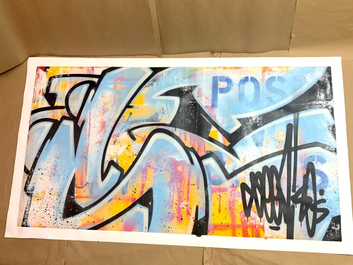 SEEN Original Graffiti CANVAS Wid Style Raw Richard Mirando