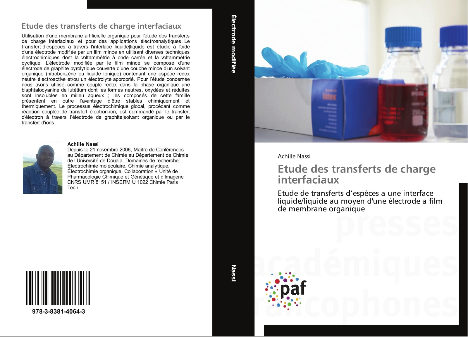 Thumbnail - Etude Des Transferts De Charge Interfaciaux Achille Nassi Taschenbuch