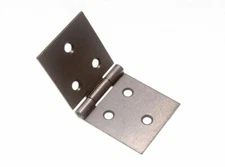 100 X Back Flap Hinges Steel Sc Self Colour 38mm X 89mm Onestopdiy New