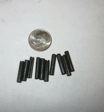 ROLL PINS 3/32" x 1/2"  BOLT CATCH LOT OF 10 STEEL Slotted Pins