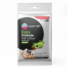 Godrej Expert Easy 5 Minute Hair Colour Sachet - Natural Black, 20ml ,