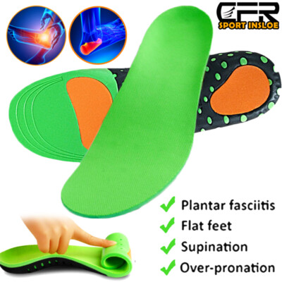 Einlegesohlen Orthopädische Fersensporn Gel Arbeitsschuhe Einlagen Sport Fußbett