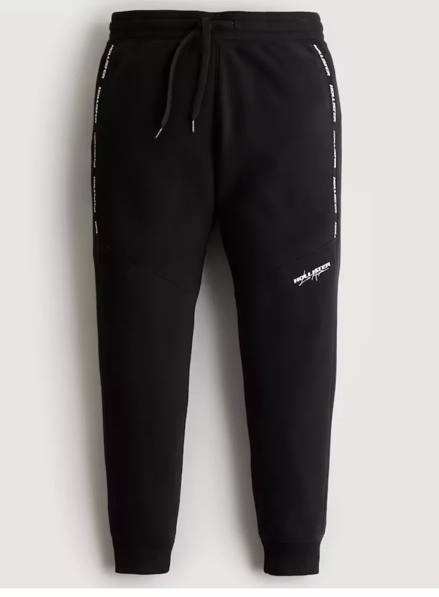 Hollister Fleece Logo Graphic Joggers