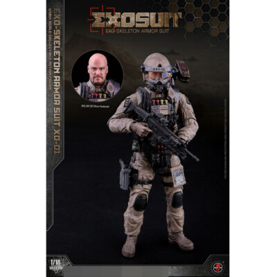 SoldierStory SSE001 1/18 EXO-Skeleton Armor Suit XO-01 Action