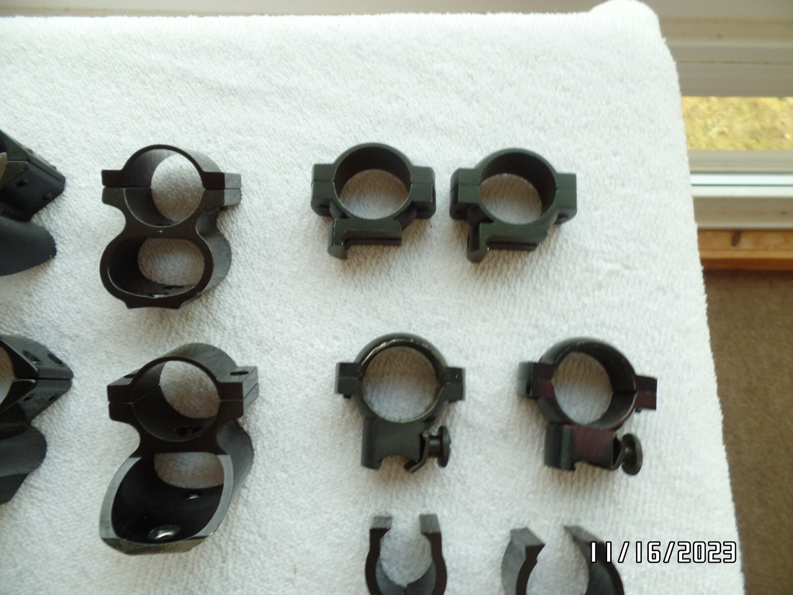 Vintage Lot SCOPE MOUNTS Sights Base Williams Sight Winchock wrench mis