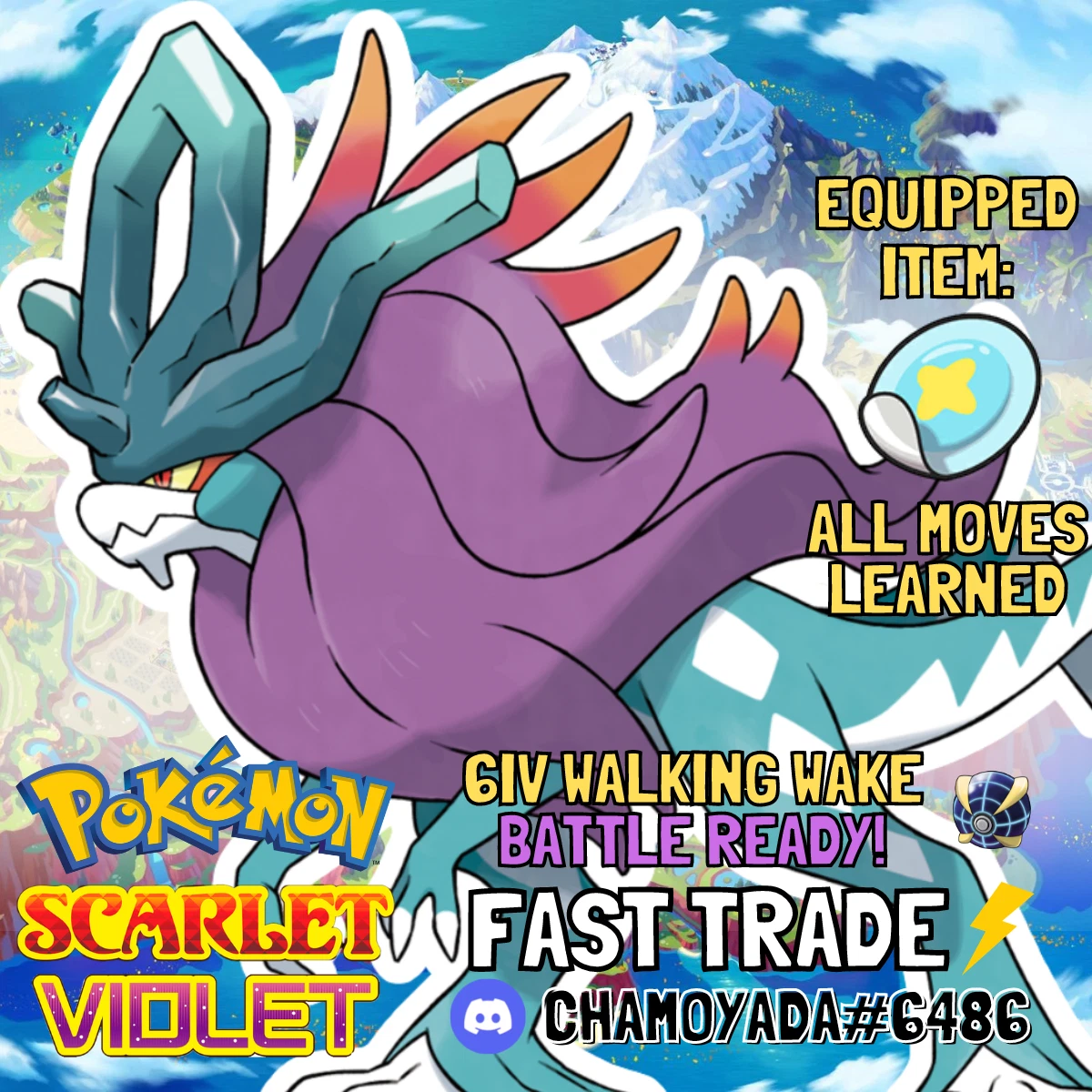 Pokemon Scarlet and Violet  Iron Leaves - Type, Moveset, & Stats