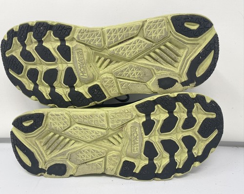 Hoka One One Clifton 6 Running Shoes (men's 9.5, blue green) - Picture 5 of 10