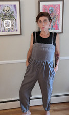 Anthropologie Gray Jumpsuit | Great Condition  | Size S