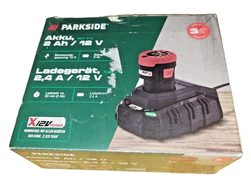 PARKSIDE 12V Akku-Ladegerät PLGK 12 A3 für X12Volt Team Akkus