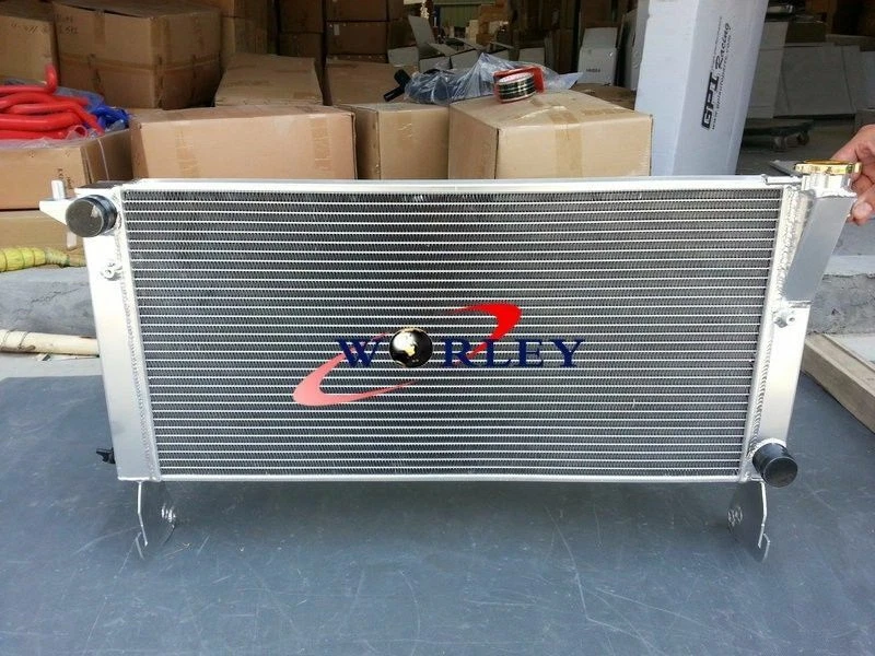 Radiador + VENTILADOR NUEVO para Hyundai Genesis cupé 4 cilindros 2,0 L L4 Turbo 2010 2011 2012 Foto 2 de 4