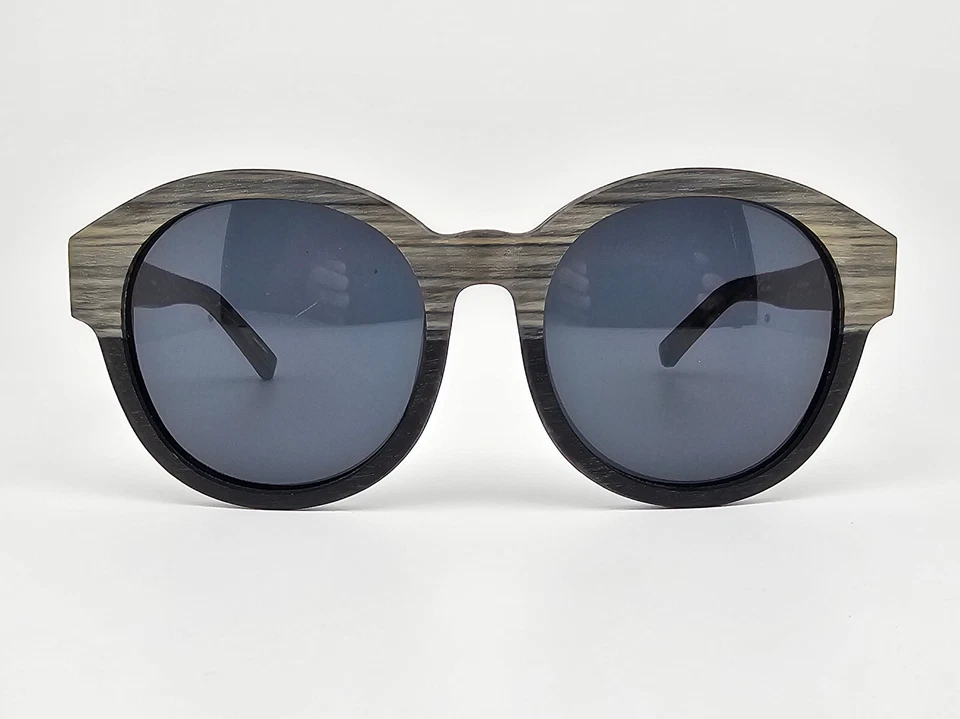 Gafas de sol Linda Farrow 3.1 Phillip Lim PL/166/1 gris cuerno marco a rayas gris Len Foto 2 de 4