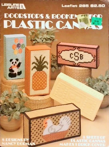Plastic Canvas YOU CHOOSE Pattern Books animals, floral, magnets, tissue, doll - Picture 47 of 64