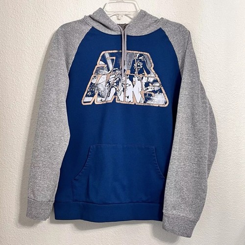 Star Wars Men Boys Juniors Teen L Hoodie Pullover Sweatshirt Graphic Long Sleeve