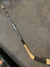 1980'S DOUG BODGER PITTSBURGH PENGUINS GAME USED SIGNED SHER-WOOD HOCKEY STICK