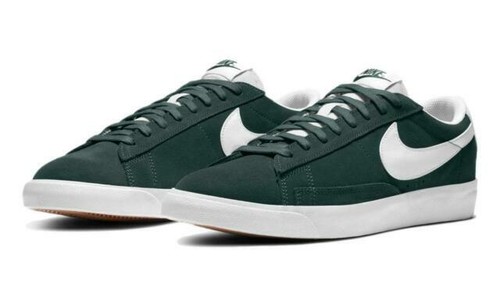 nike blazer low womens green