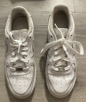 Size 7 Youth Or 9 Women's - Nike Air Force 1 Low White - 314192