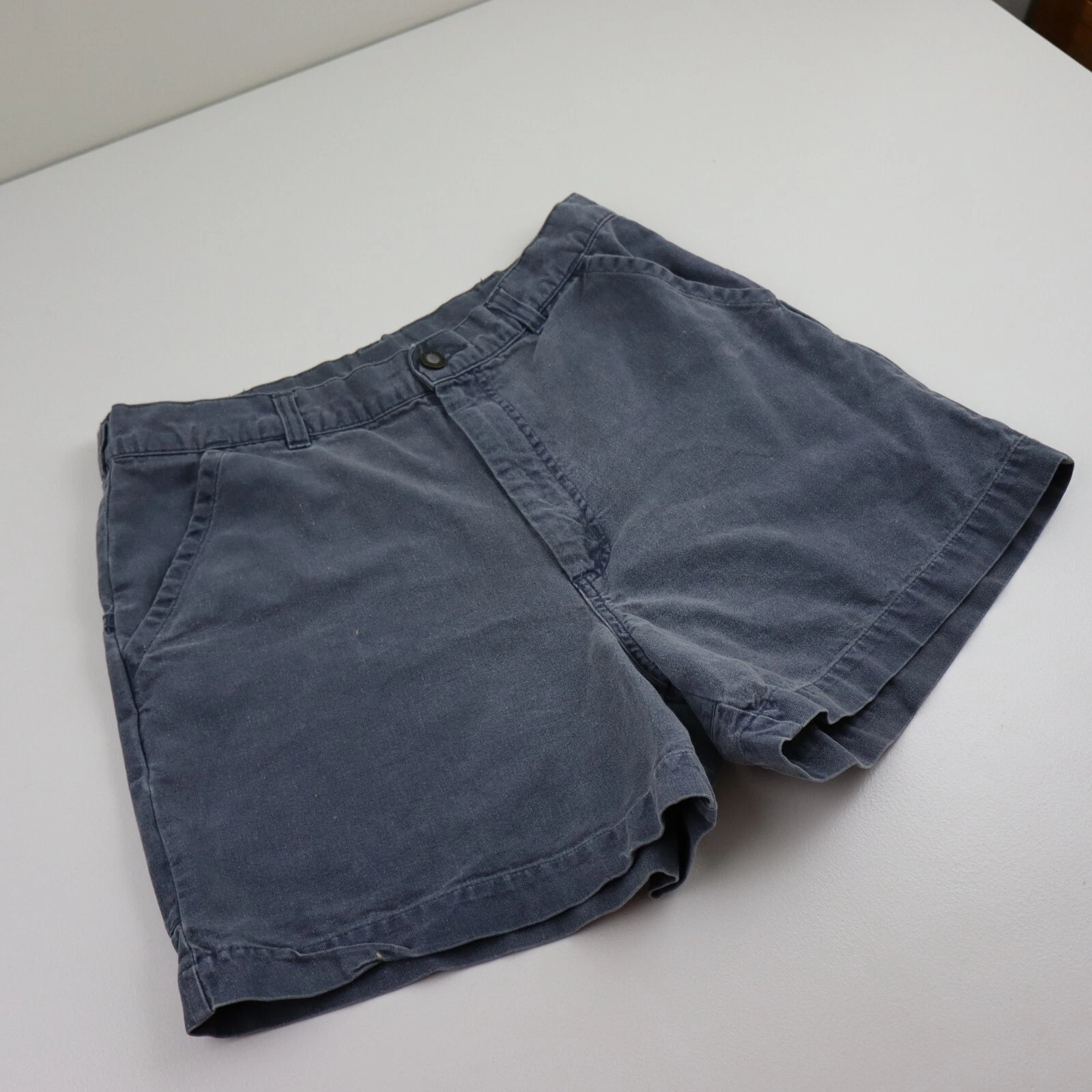 Vtg 90s Patagonia Canvas Denim 4" Original Stand Up Hiking Shorts Men 32 34 Blue
Opens in a new wind