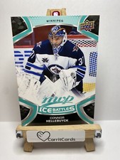 2021-22 Upper Deck MVP Hockey CONNOR HELLEBUYCK #155 Ice Battles Parallel SP