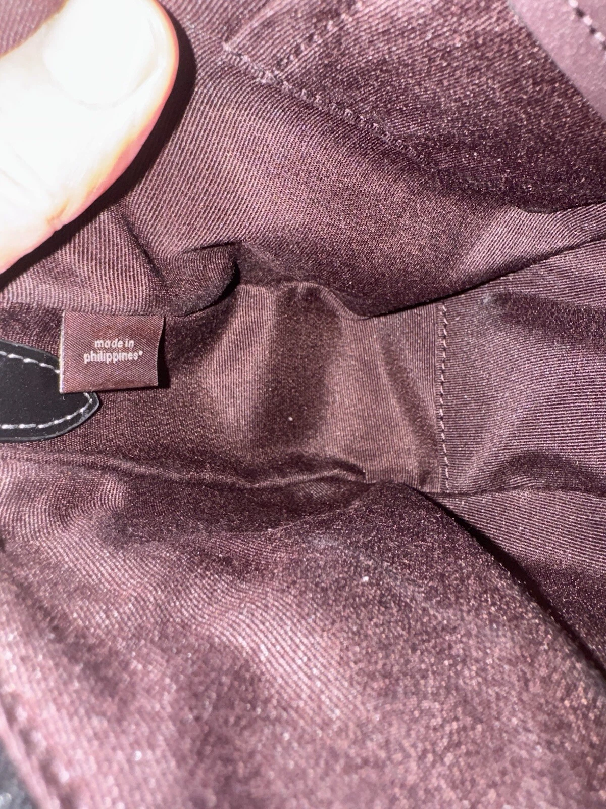 Borsa a tracolla Coach Ashton Baguette in pelle nuova con etichetta CM079 argento nero