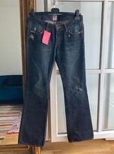 PRPS Boot Cut Jeans Damen blau Casual-Look Made in Japan