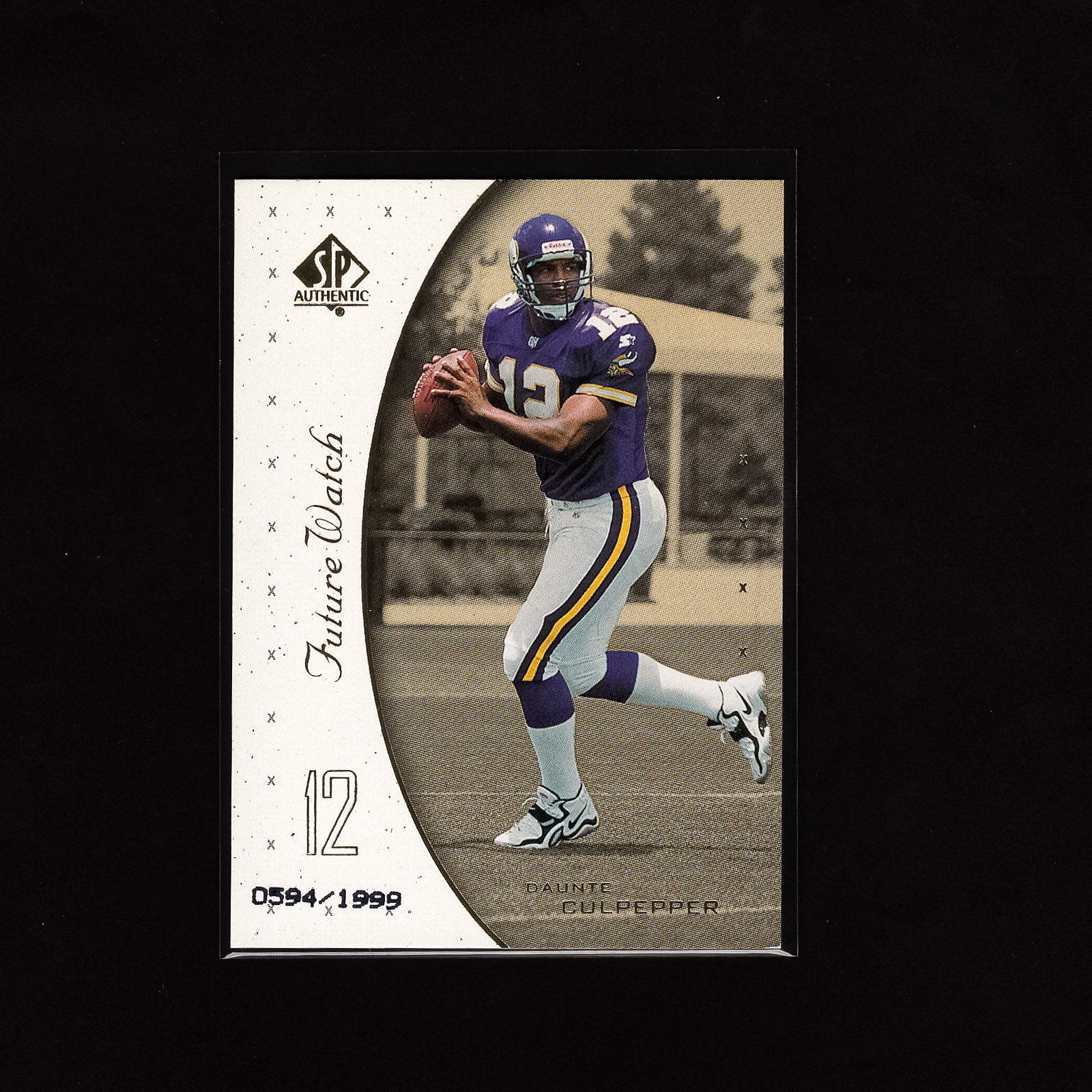 Daunte Culpepper SP Authentic #99 Base