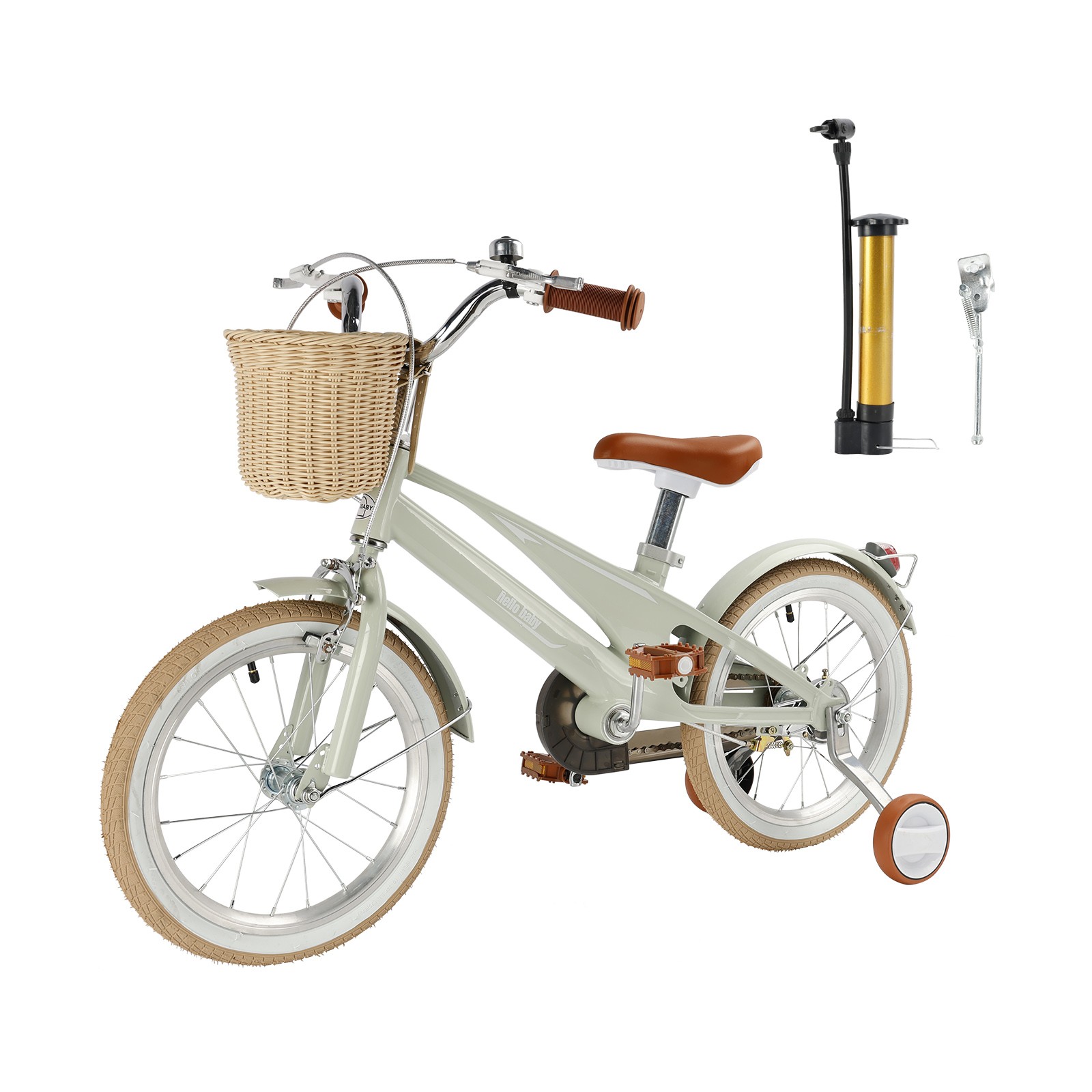🚀14/16/18'' Kids Bike Bicycle Boys & Girls w/ Training Wheels Stabilisers Pedal
