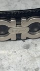 Salvatore Ferragamo Black Leather Women’s Belt with Silver Hardware —AUTHENTIC— — photo 8