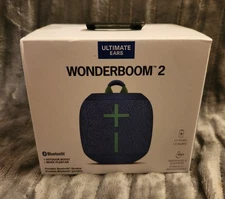 Ultimate Ears WONDERBOOM 2 EXC Wireless Bluetooth Speaker  Blue