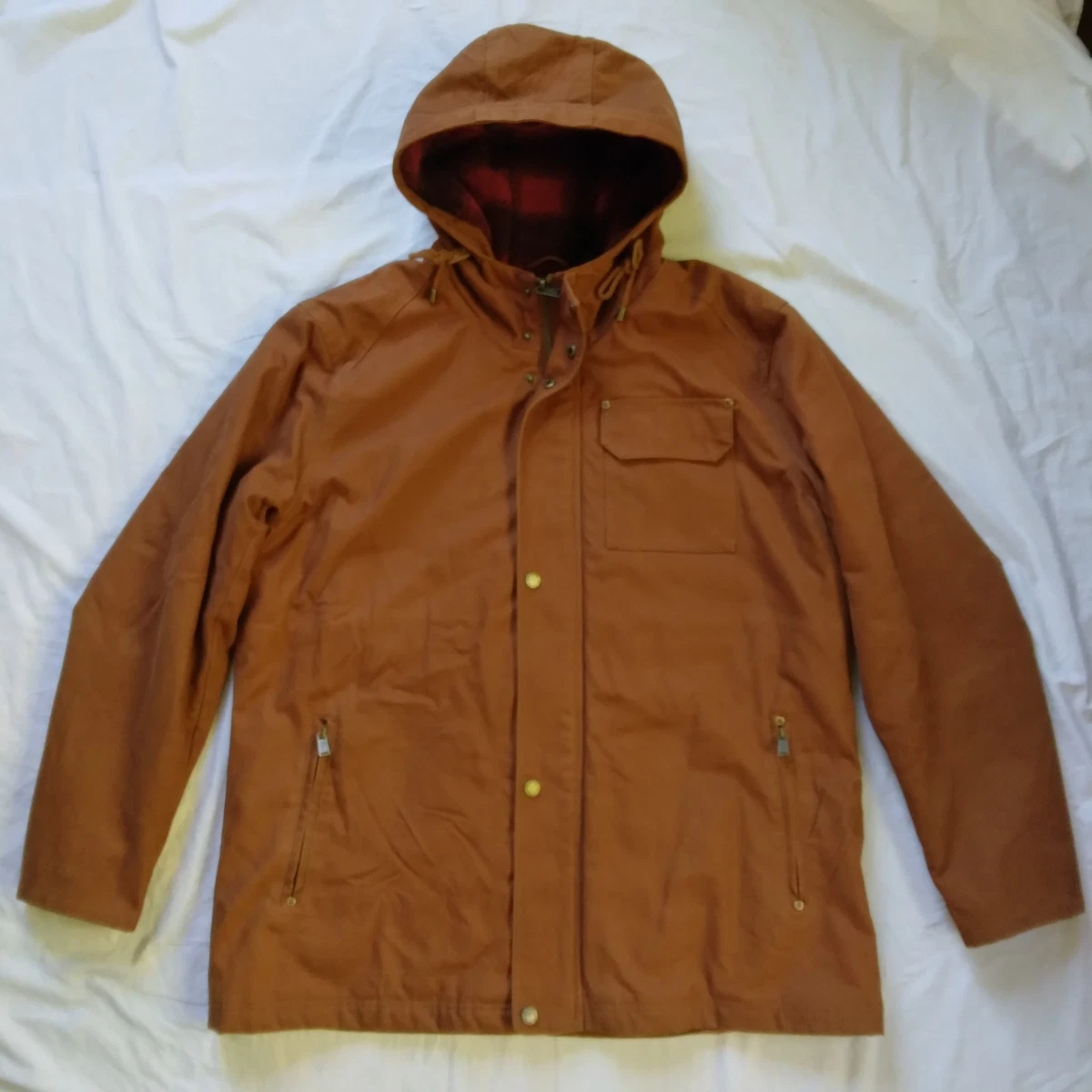 Manteau Homme Pendleton Timber Cruiser à Capuche - Taille L - Couleur Selle - Neuf