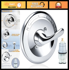 Single-Function Shower Trim Kit Replacement, Chrome Handle for 13/14 Series, Fit