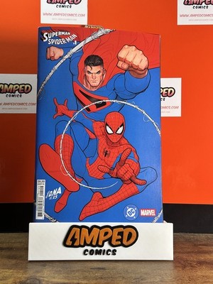 DC MARVEL SUPERMAN SPIDER-MAN #1 NAKAYAMA KINGDOM COME SUPERMAN & SPIDER-MAN VAR