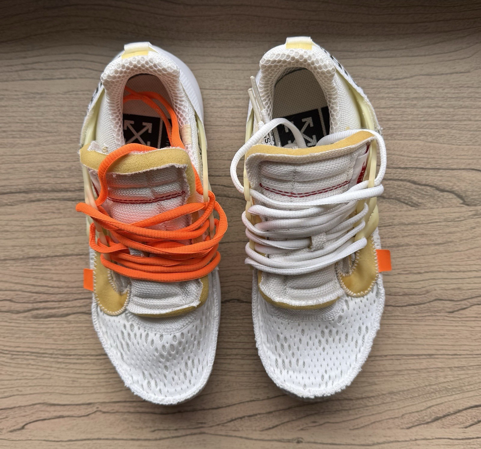 OFF WHITE X NIKE Off White X Nike Air Presto bianche taglia 5 OG tutte VNDS