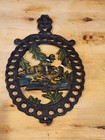 New ListingVintage Or Antique Cast Iron Trivet Or Decorative, Featuring 3 Mallard Ducks
