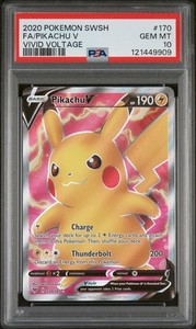 Pikachu V Psa 10 | eBay