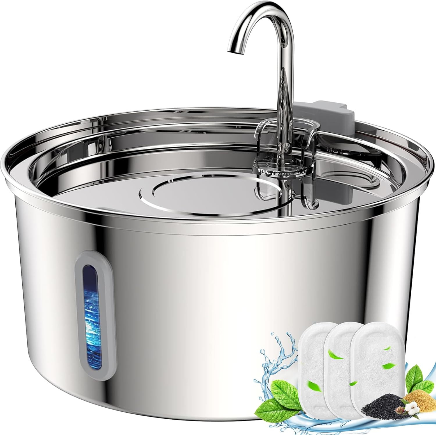Fontana Gatti Acciaio 3.2L: Idratazione Sicura e Prevenzione Renale