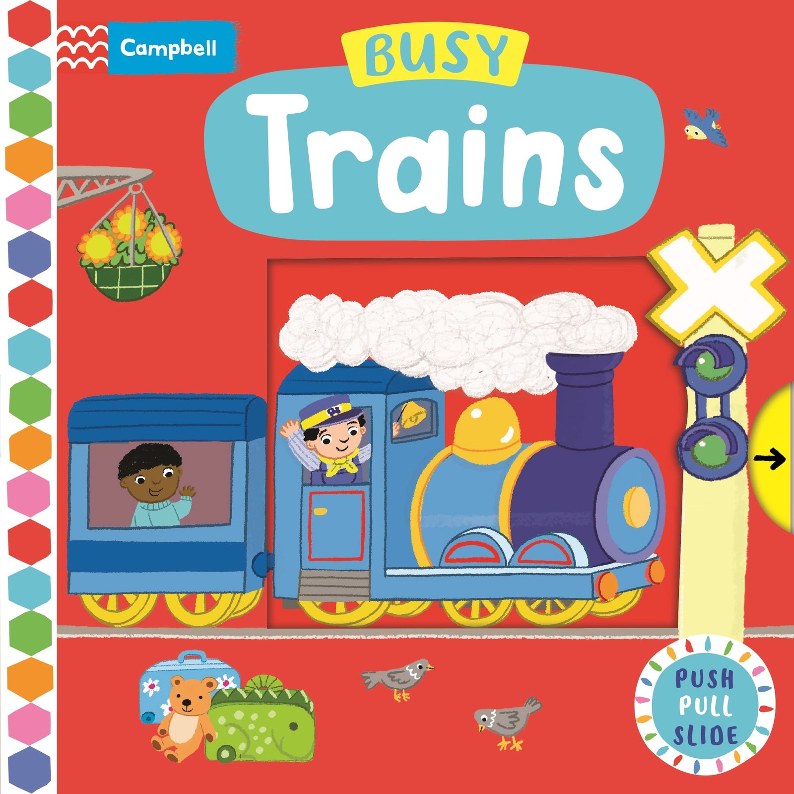 Busy Trains by Campbell Books Board book Book - Image 8