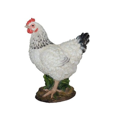 Vivid Arts Real Life Sommer Henne oder Huhn in Schwarz & Weiß