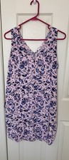 Women’s GAP Pink Floral Print Sundress Size Medium