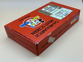 Nintendo Game & Watch MICKEY & DONALD DM-53 Multi Screen 1982 Mint In Box