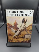 Rivista Caccia E Pesca Settembre 1937 INGLESE SPRINGER GORDON SETTER DOG