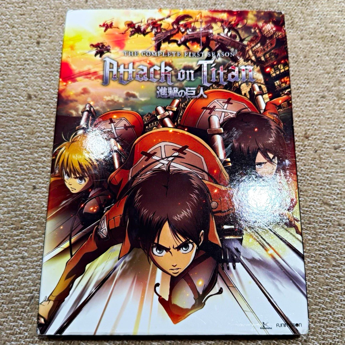 25+ Attack on Titan 1 Season DVDs for sale | Updated Oct 2026