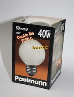 Paulmann 123.42 GlüHlampe GlüHbirne Globe Double Life 40W E27 60Mm Imatt 12342